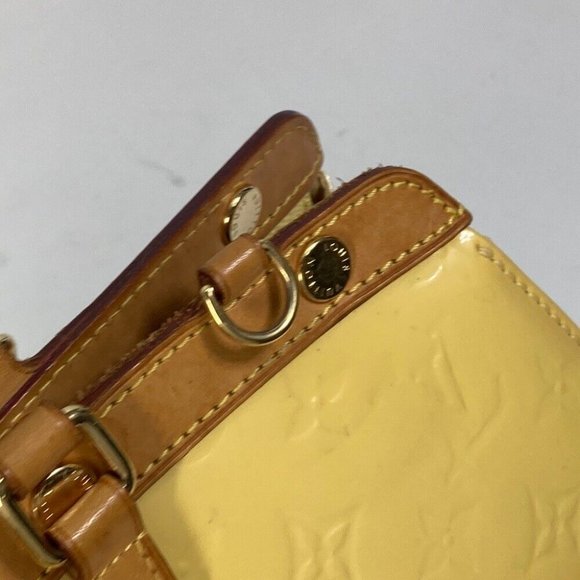 LOUIS VUITTON MonogramVernis Blair MM Bag Hand Bag MonogramVernis yellow - Picture 2 of 16